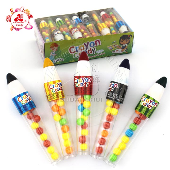 Supply 6g candy colorful crayon toy candy CH-N436-2 Wholesale Factory -  Guangdong Chuanghui Foodstuffs Co., Ltd