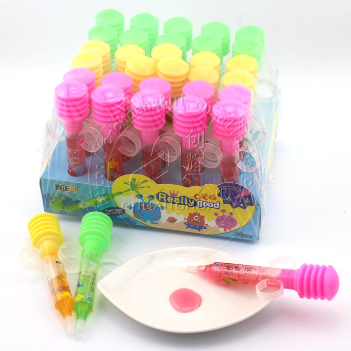 10g syringe jelly candy toys