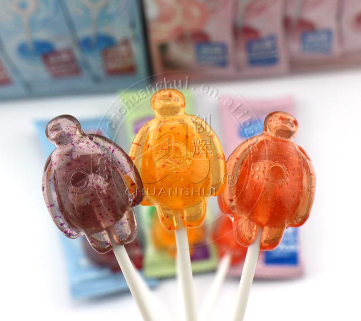 lollipop with roll candy