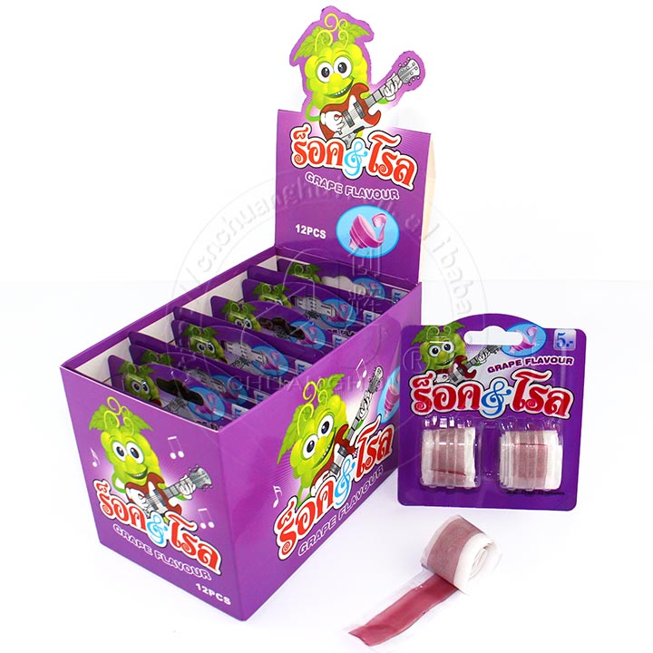 Supply 22g Gummy Roll/ 2pcs Gummy Jelly Roll Candy in tablet