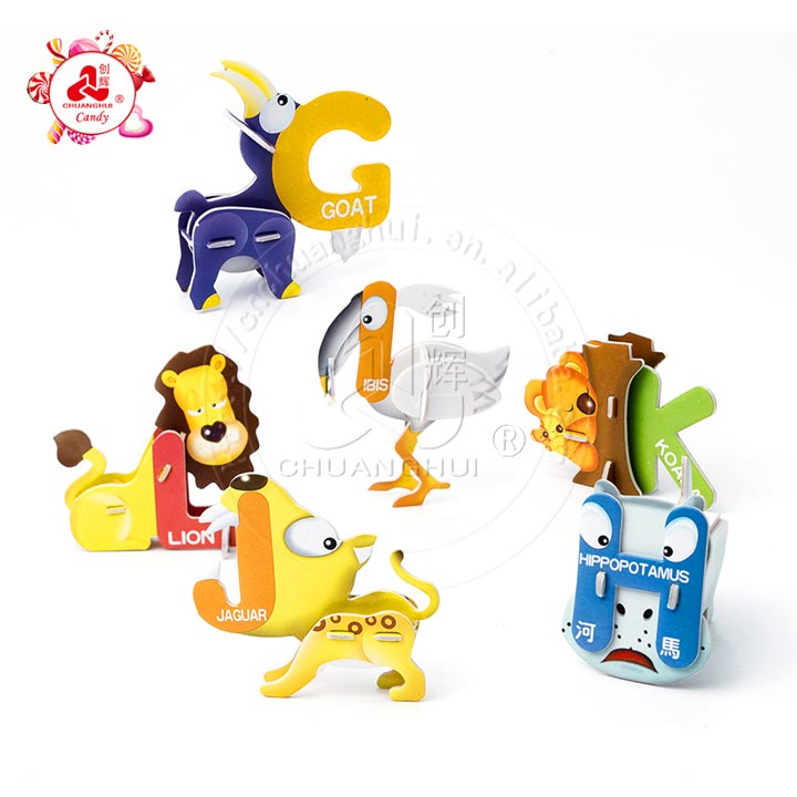 26 cartoon letters jigsaw puzzle