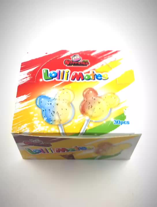 2 in 1 double flavors double colors mickey Lollipop candy Manufacturers, 2 in 1 double flavors double colors mickey Lollipop candy Factory, Supply 2 in 1 double flavors double colors mickey Lollipop candy