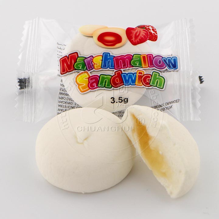 marshmallowさま専用 Supply Halal Round marshmallow Jam Filling marshmallow