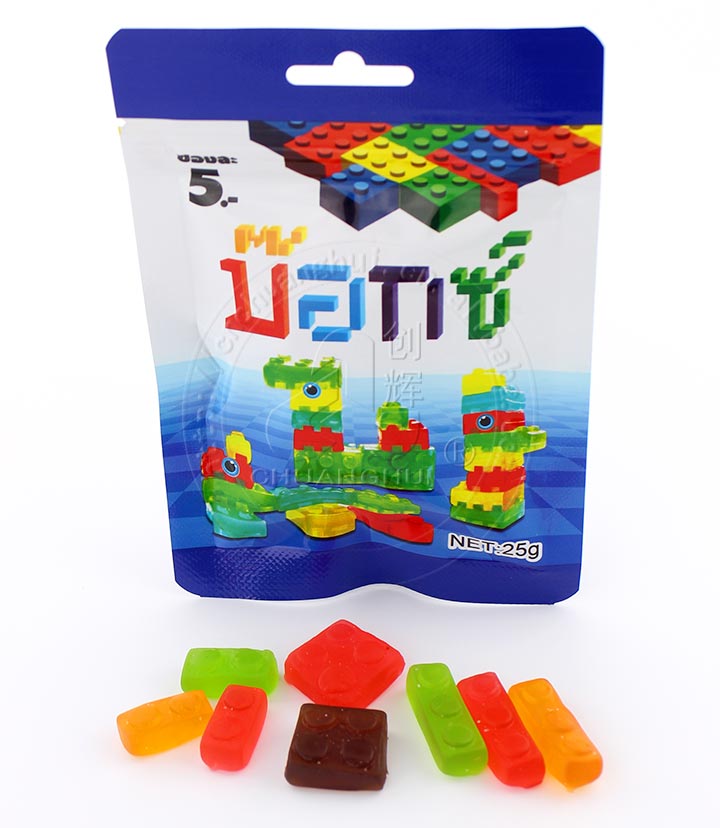 building blocks jelly candy