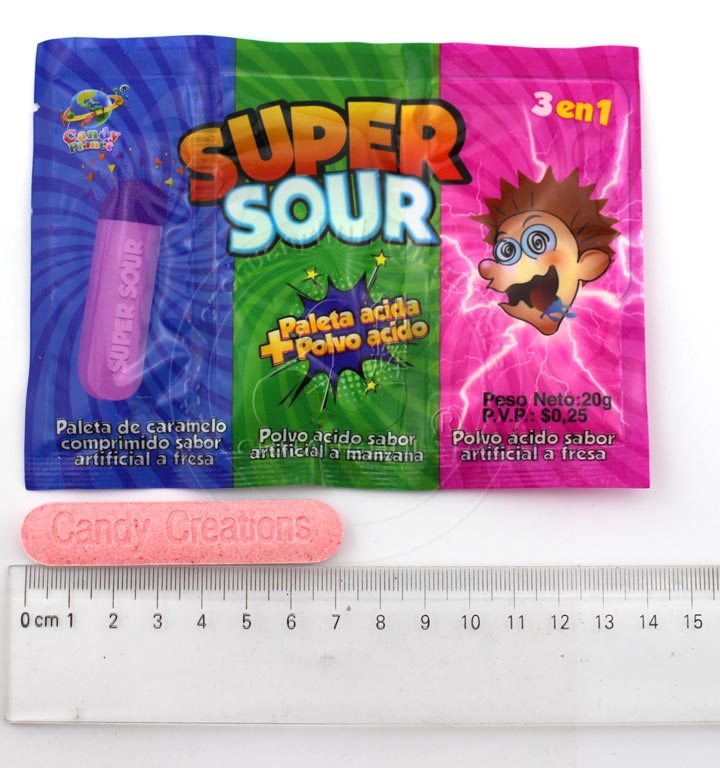 Super Sour candy stick