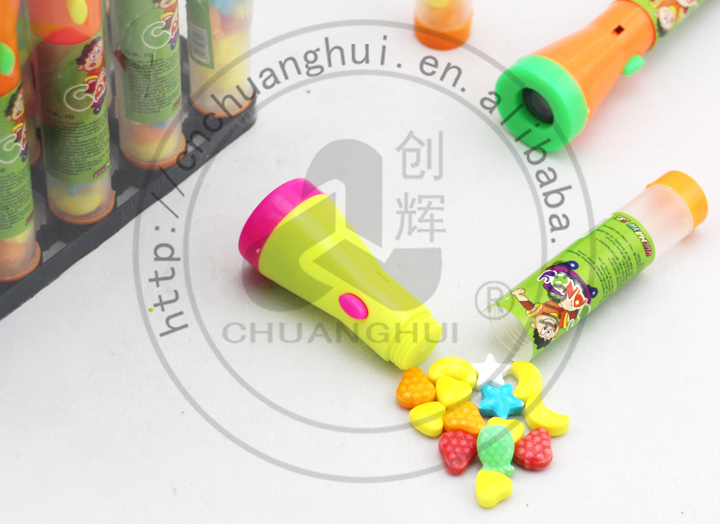 projection flashlight candy toy