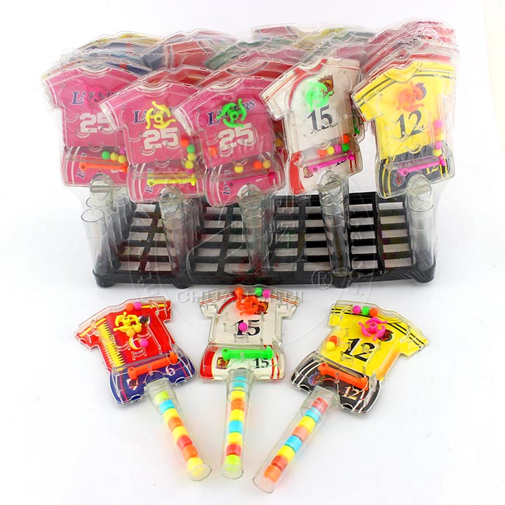 pinball ejection toy with candy