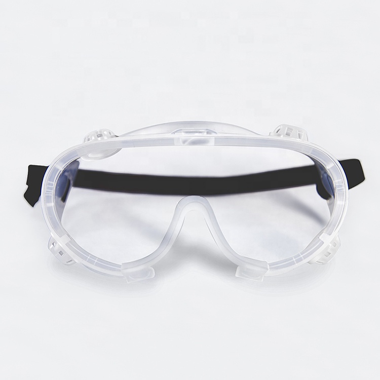 Soft silicone ventilating radiating breathable security goggles HMJ200