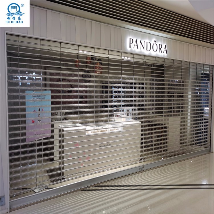 Transparent Durable Polycarbonate Roller Shutter Door