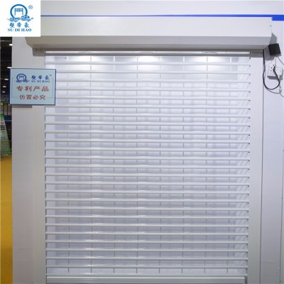 High Security Small Rolling Up Balcony Door