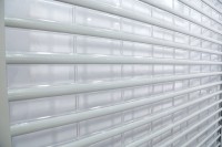 High Security Small Rolling Up Balcony Door