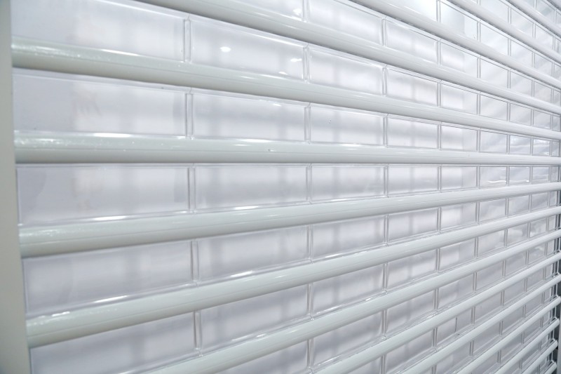 High Security Small Rolling Up Balcony Door