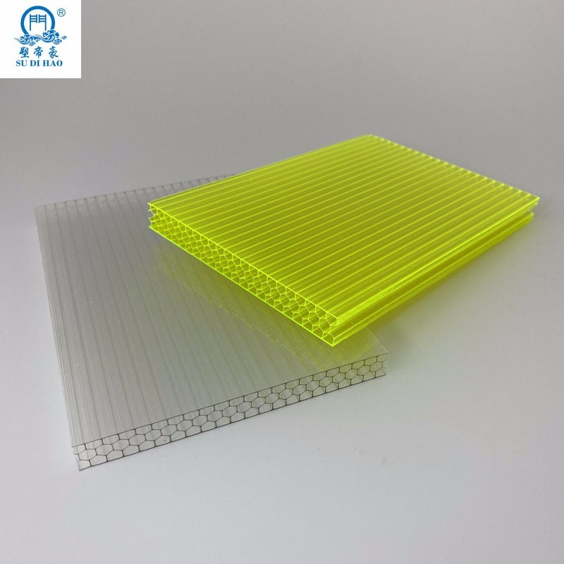 Excellent honeycomb Construction Polycarbonate Sheet