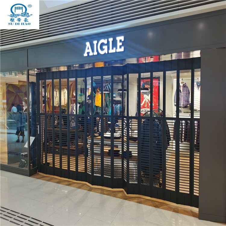 Flexible More Color Design Polycarbonate Folding Door