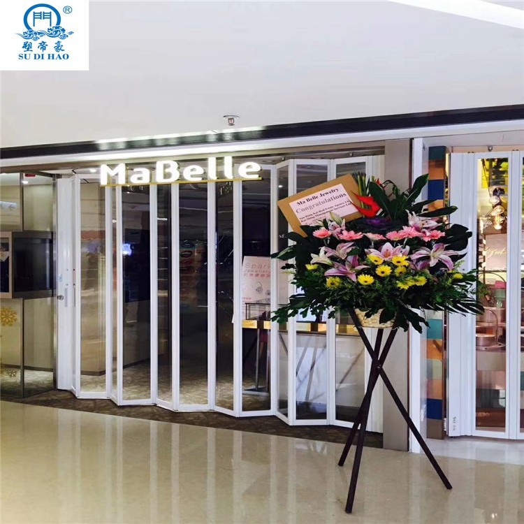 Swift Advertisement Effect Aluminium Folding Door
