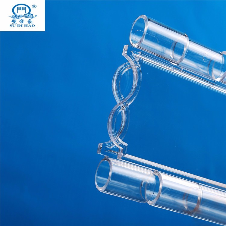 S shape polycarbonate door slats