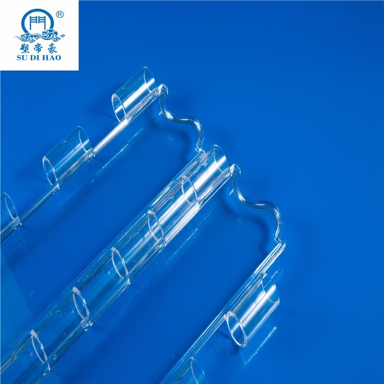 S shape polycarbonate door slats