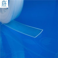 Transparent polycarbonate door slats rolls