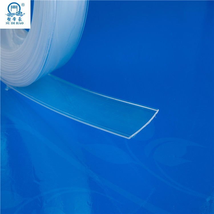 Transparent polycarbonate door slats rolls