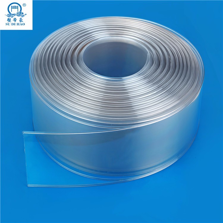 Transparent polycarbonate door slats rolls