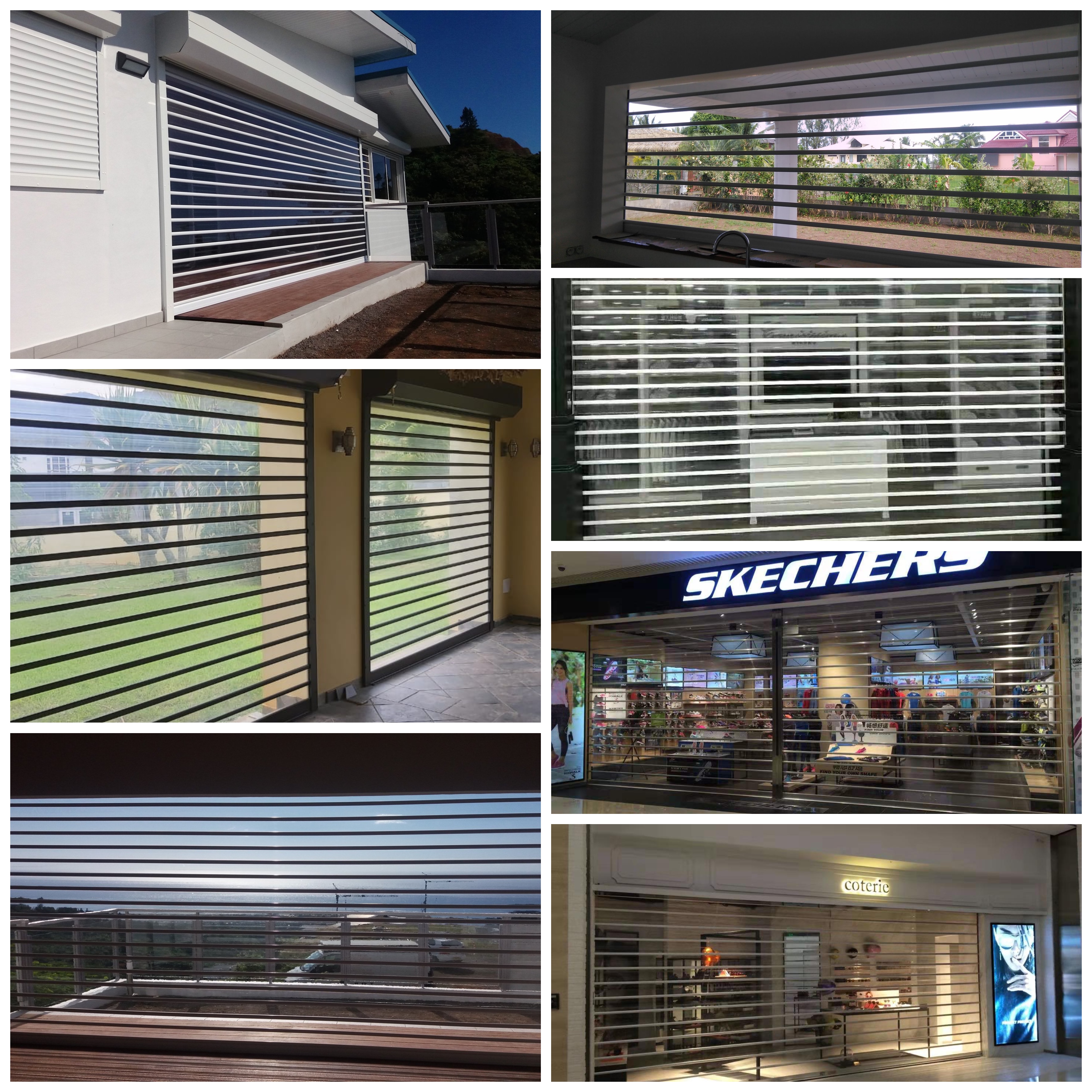 polycarbonate rolling shutter