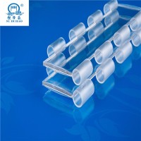 Roller shutter door polycarbonate slats