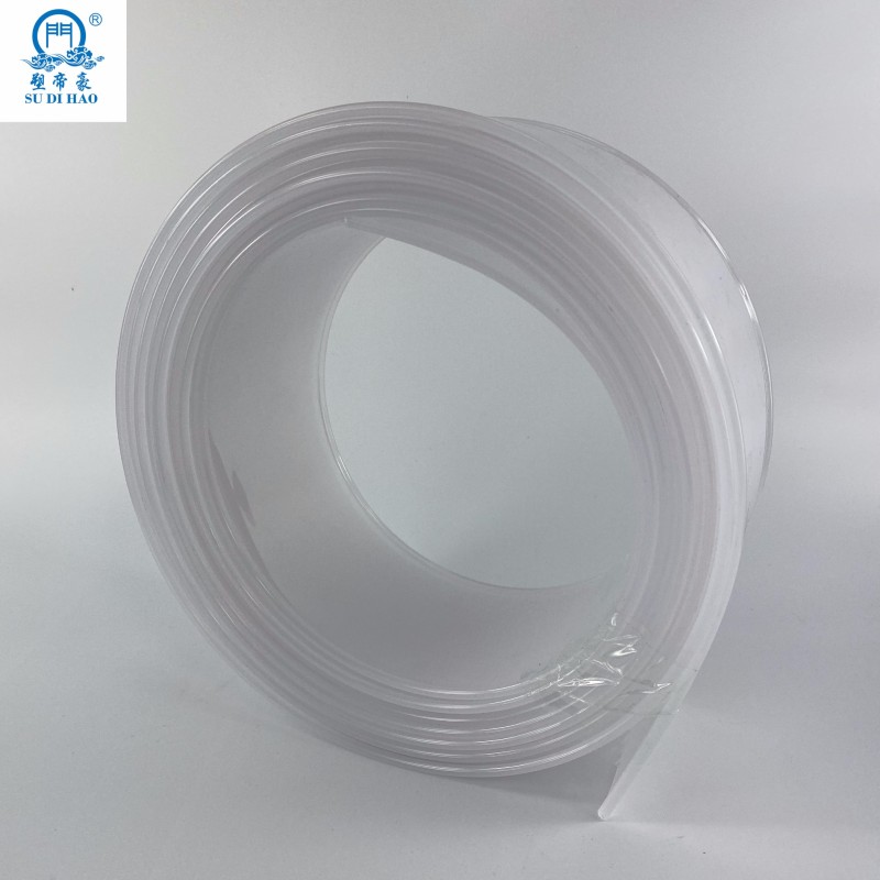 Frosted polycarbonate door slats rolls