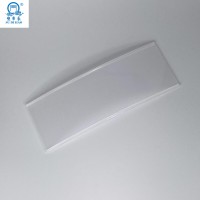 Frosted polycarbonate door slats rolls