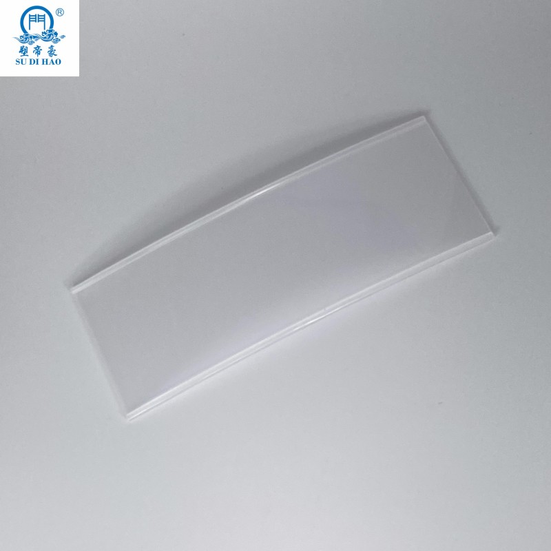 Frosted polycarbonate door slats rolls