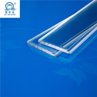 Puerta de lamas rectas de policarbonato con tubo de aleación de aluminio