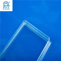 Straight polycarbonate door slats with aluminum alloy tube
