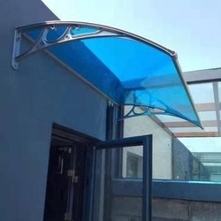 Outdoor Window Clear Solid Roof Polycarbonate AwningOutdoor Window Clear Solid Roof Polycarbonate Awning