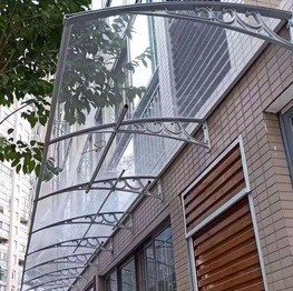 Water-Proof Anti-UV Awning Bracket Polycarbonate Awning