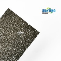 Unbreakable PC building material 6mm plastic solid flat polycarbonate sheet