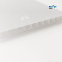 UV Resistant Hollow 4 MM Twinwall Polycarbonate Sheet