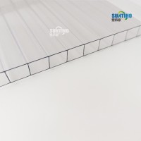 UV Resistant Hollow 4 MM Twinwall Polycarbonate Sheet