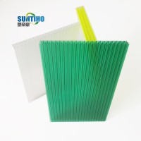 UV Honeycomb hollow polycarbonate honeycomb sheet for greenhouse roofing