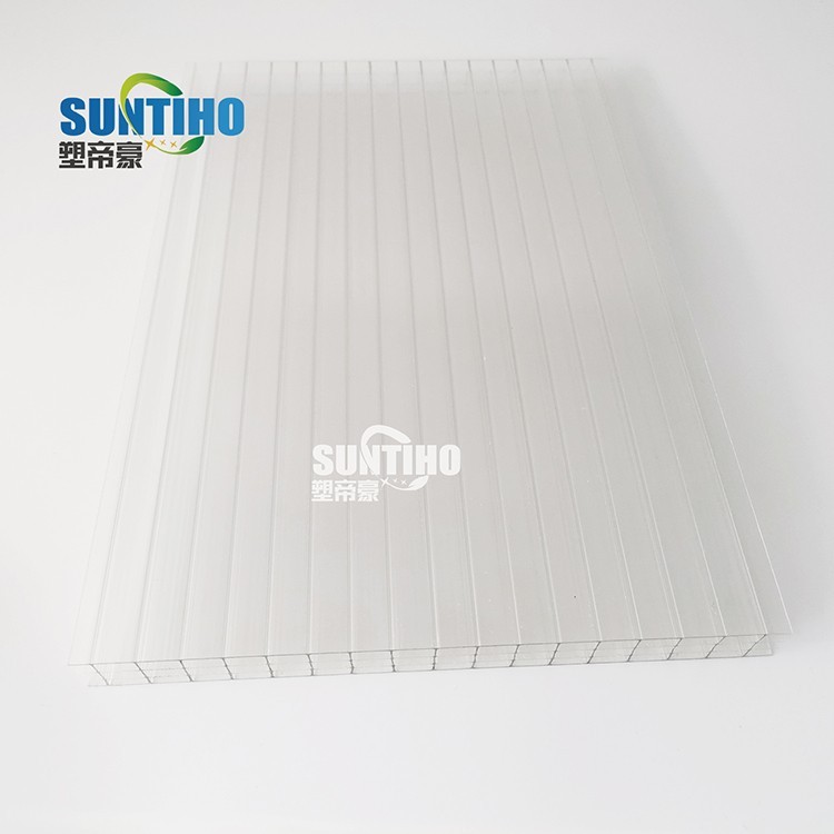 Rain protection roofing materials sheet weight polycarbonate hollow sheet