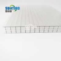 Rain protection roofing materials sheet weight polycarbonate hollow sheet