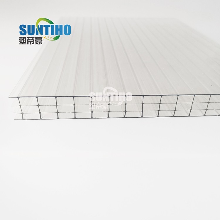 Rain protection roofing materials sheet weight polycarbonate hollow sheet