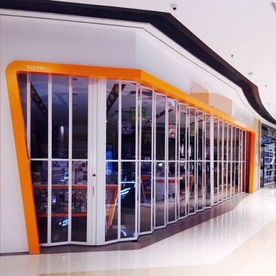 أزياء الألومنيوم باب الكمبيوتر للطي مع تصميم خاص لمركز التسوق