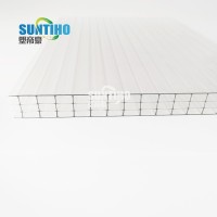 Unbreakable PC building material plastic hollow polycarbonate sheet