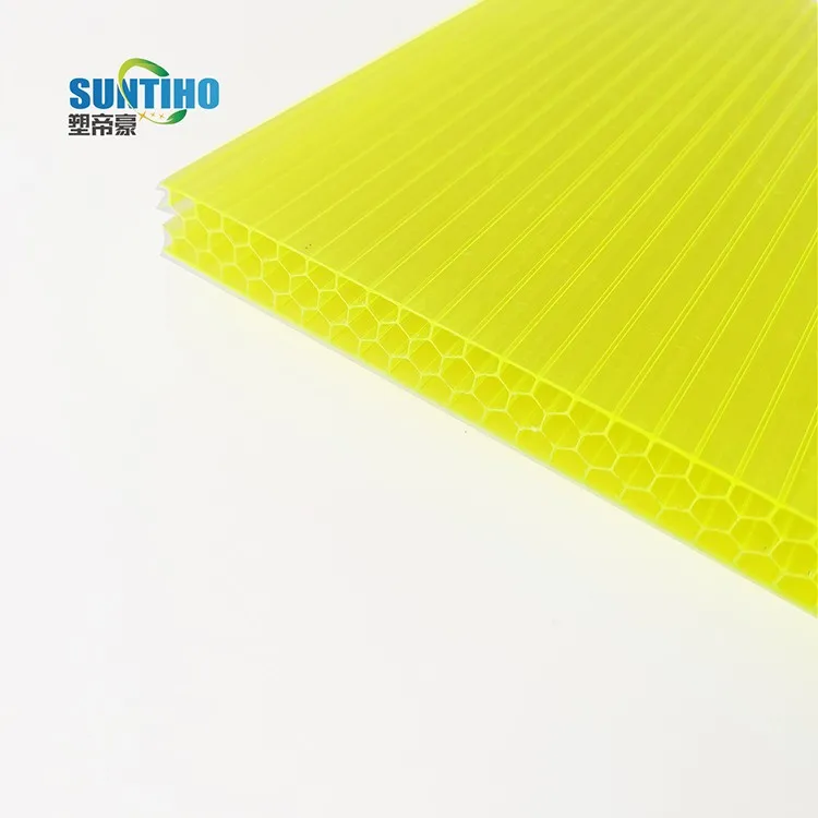 Colored Hollow Polycarbonate Sheet For Greenhouse