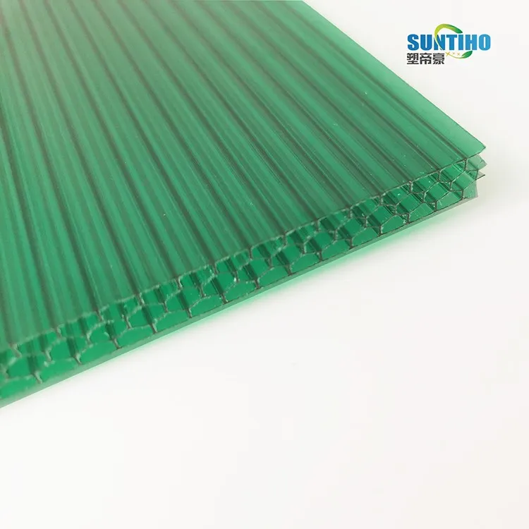 Colored Hollow Polycarbonate Sheet For Greenhouse