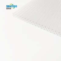 Factory custom 6mm 8mm 10mm transparent nice design polycarbonate sheet