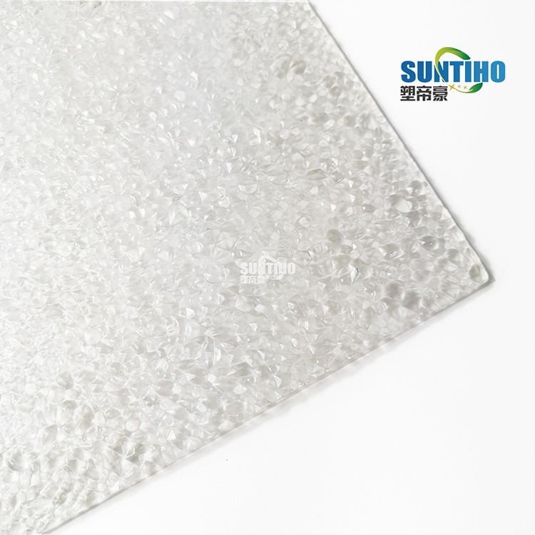 Clear and beautiful Uv-coated Solid Polycarbonate Roof Sheet wholesale