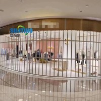 Fashion Aluminum Folding Door PC Door For office building and partition