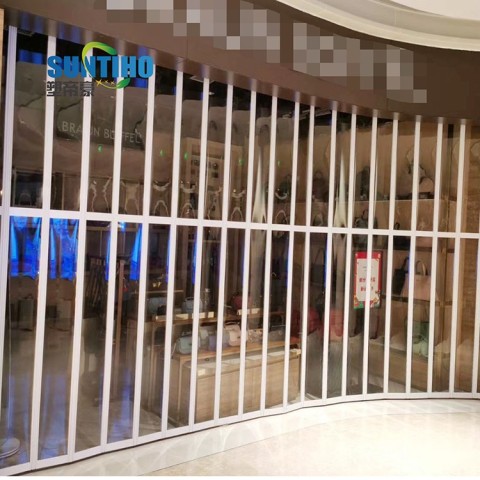 Best quality and security standard pc folding door with nice special design