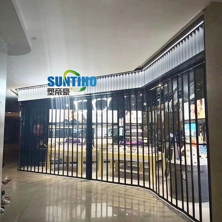 Good looking folding French door with aluminum alloyed frame and special connecting bone