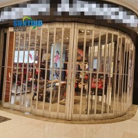 Porta pieghevole trasparente alla moda per pc di sicurezza per scuola e / magazzino e supermercato